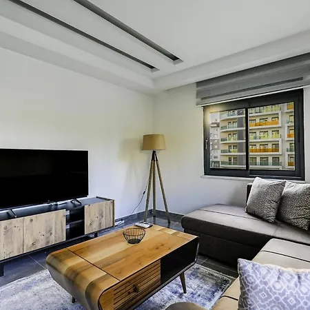 Chic W Pool And Gym In Alanya Antalya Daire *